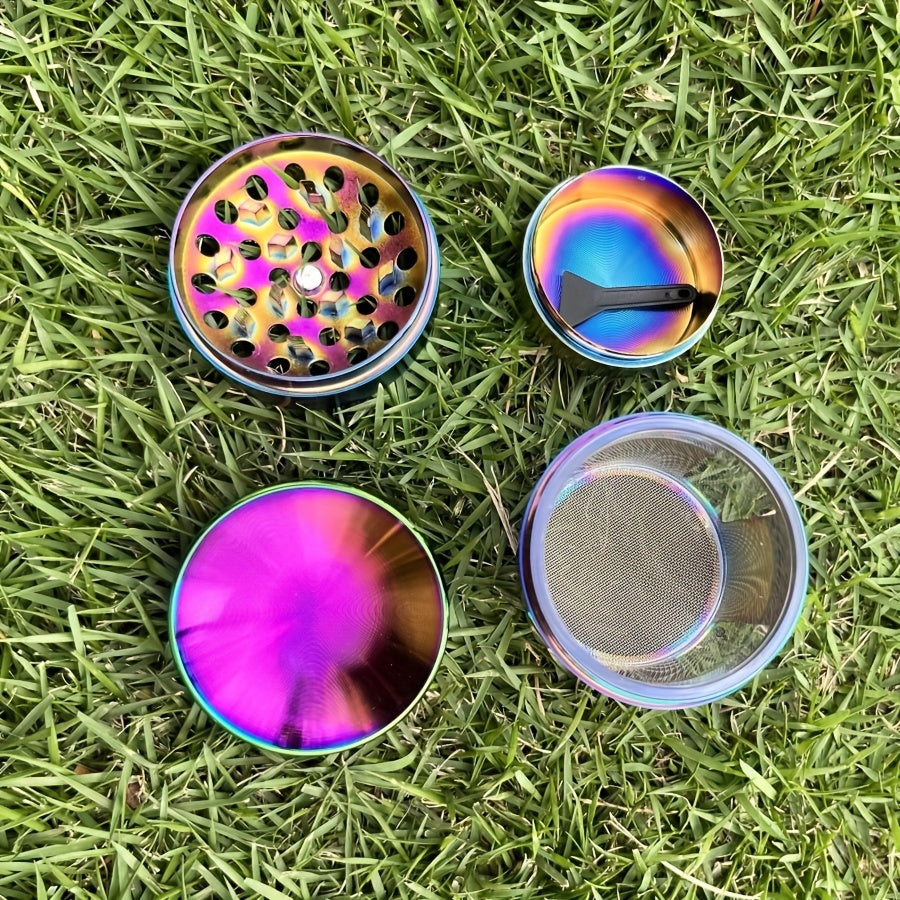 Upgrade Your Smoking Experience with This Durable Alloy Tobacco Herb Grinder - 50mm