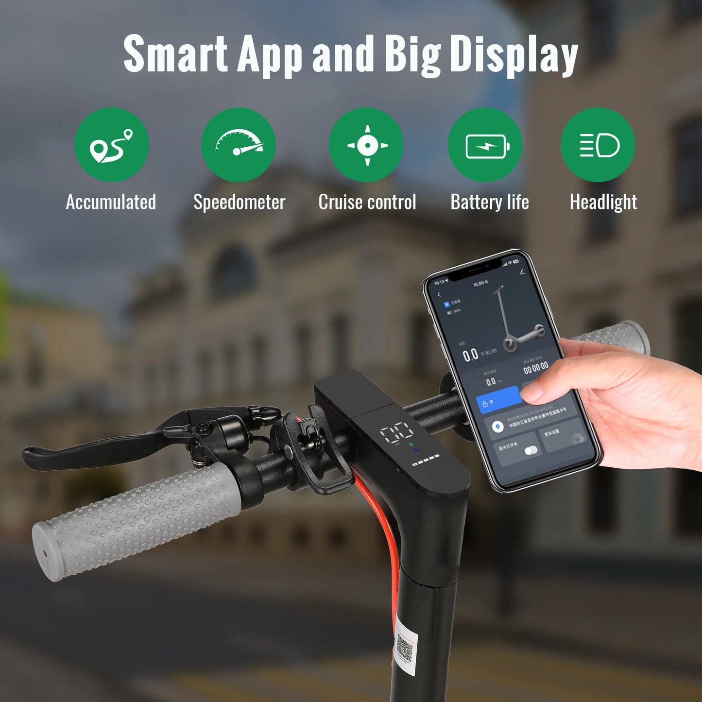 36v 350W Electric Scooter Adult 2 Wheel 8.5" Self-Balance Folding Kick Escooter For Travel Smart App US Warehouse Free Shipping