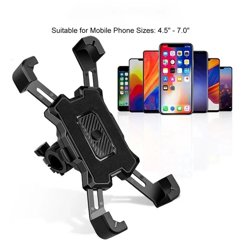 Riding MTB Bike Moto Motorcycle Stand New 360° Rotatable Bicycle Phone Holder for iPhone Xiaomi Bracket Non-slip Cycling