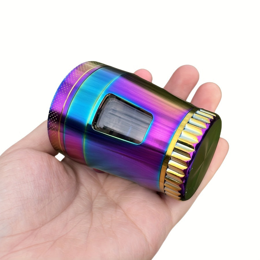Upgrade Your Smoking Experience with This Durable Alloy Tobacco Herb Grinder - 50mm